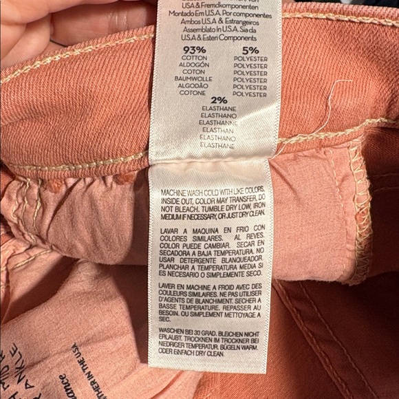 MOTHER The Stash Mid Rise Dazzler Ankle Jeans in Desert Sand SZ 26 EUC - Picture 5 of 5